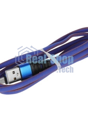 Кабель Rexant USB кабель MicroUSB, шнур в джинсовой оплетке