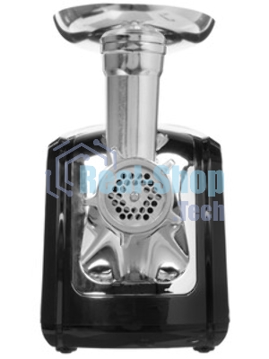 Мясорубка электрическая Sakura SA-6407 серый, 1800 Вт, 2.0 кг/мин, реверс, защита от перегрузки, металлический лоток, насадки - 5
