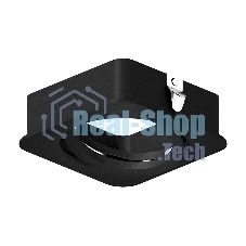 Насадка для корпуса светильника N7711 SBK черный песок 70*70*H25mm Out2mm MR16