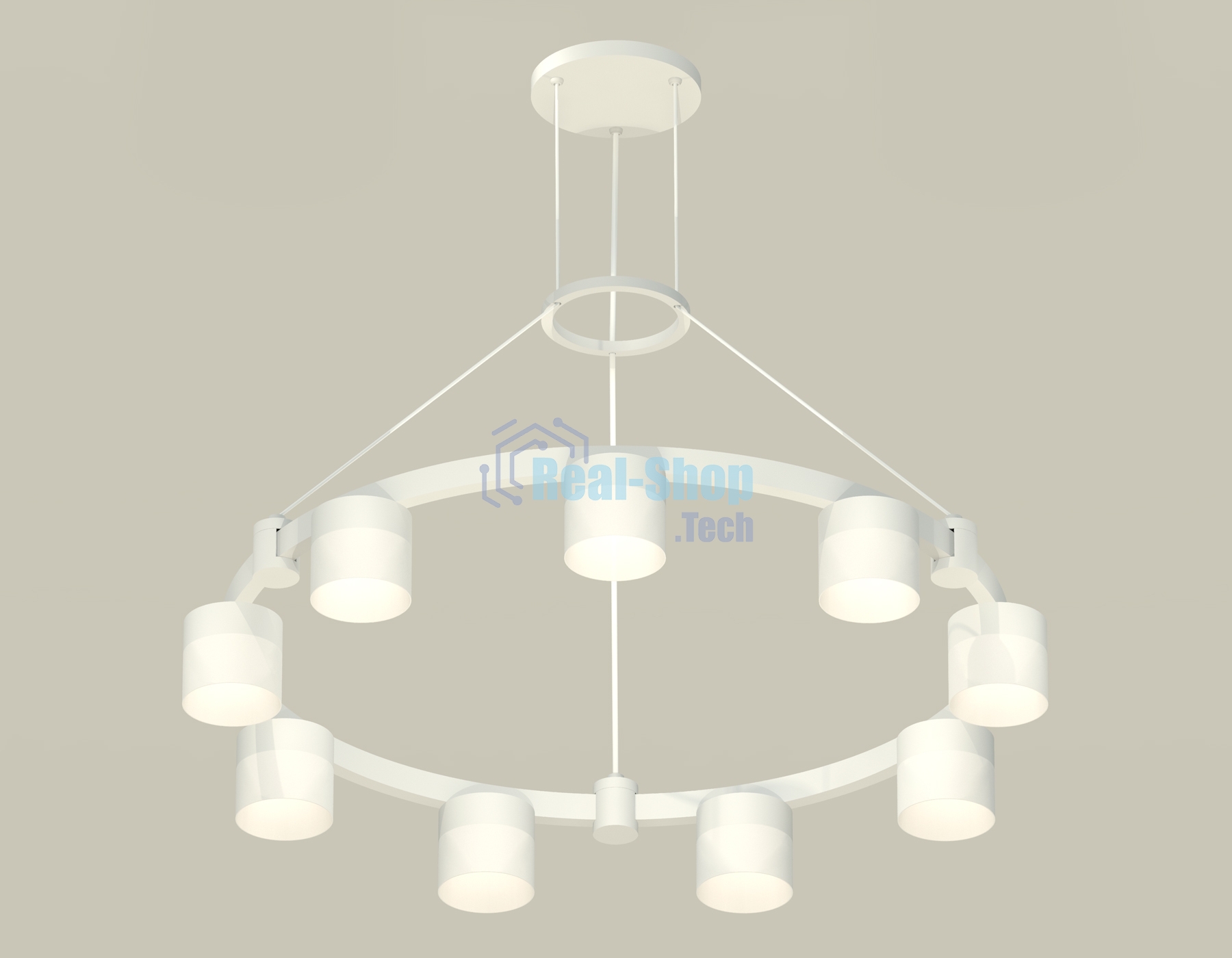 Светильник Ambrella light XR92031904/9 SWH/FR белый песок/белый матовый GX53 (A9203, C9241, N8402)