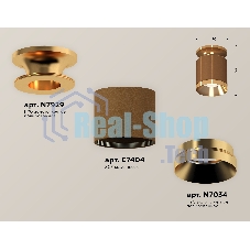 Светильник Ambrella Light XS7404121 SCF/PYG кофе песок/золото желтое полированное MR16 GU5.3 (N7929, C7404, N7034)