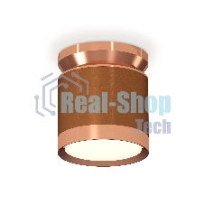 Светильник Ambrella Light XS8117010 SCF/PPG кофе песок/золото розовое полированное GX53 (N8912, C8117, N8126)