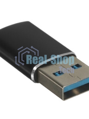 Переходник USB3.1 Cablexpert A-USB3.1-AF-3in1, AF/Type-C(M)+MicroUSB(M)+Lightning(M), с поддержкой OTG, черный, пакет