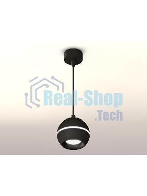 Светильник Ambrella XP1102001 SBK/PBK черный песок/черный полированный MR16 GU5.3 LED 3W 4200K (A2302, C1102, N7011)