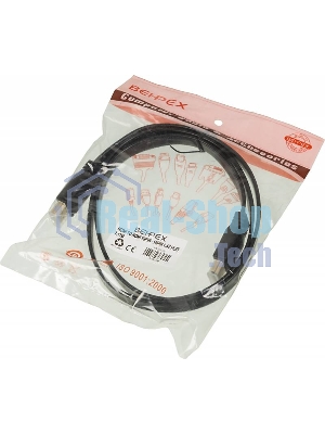 Кабель аудио-видео High Speed ver.1.4 Flat HDMI (m)/HDMI (m) 1м. позолоченные контакты черный