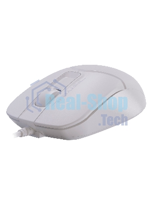 Мышь проводная A4Tech Fstyler FM12 белый, 1200 dpi, USB, кнопки - 3
