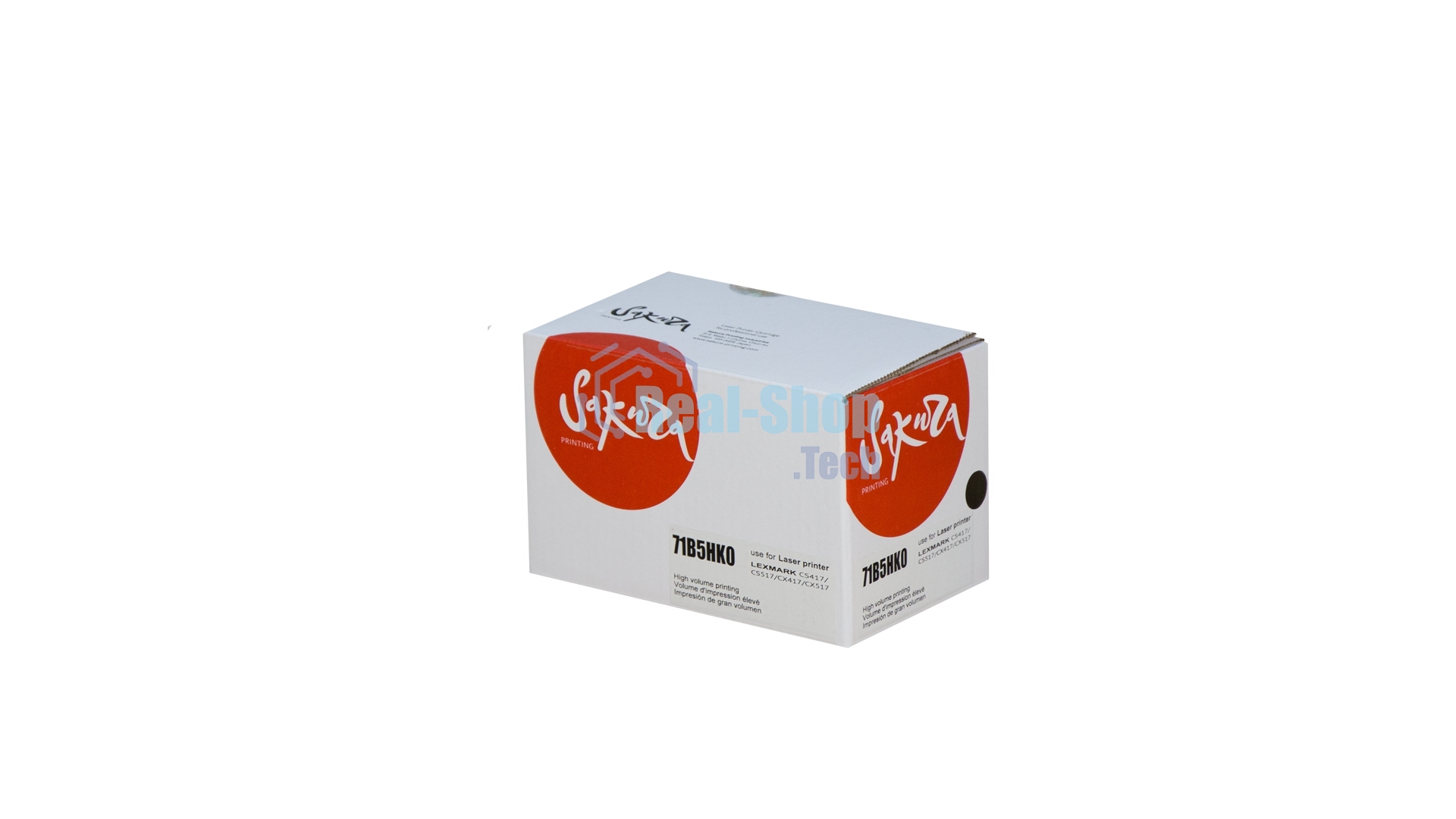 Картридж Sakura 71B5HK0 для Lexmark CS417dn/ CS517de/ CX417de/ CX517de, черный, 6000 к.