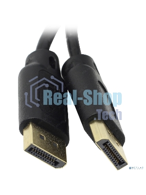 Кабель DisplayPort ExeGate EX-CC-DP-1.8 (20M/20M, 1,8м, v1.2)