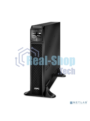 Источник бесперебойного питания APC Smart-UPS SRT, 1000VA/1000W, On-Line, Extended-run, Tower (Rack 2U convertible), черный