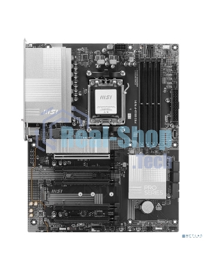 Материнская плата MSI PRO B840-P WIFI, Socket AM5, AMD B840, 4xDDR5, 4xSATA, 2xM.2, 1xPCI-E 4.0 x16, 1xPCI-E 3.0 x4, 3xPCI-E 3.0 x1, 1xHDMI, 1x 2.5Gb LAN, 4xUSB-A 2.0, 2xUSB-A 5Gbps, 1xUSB-C 5Gbps, 1xUSB-A 10Gbps, 1xUSB-C 10Gbps, 3x3.5 мм, 7.1, ATX