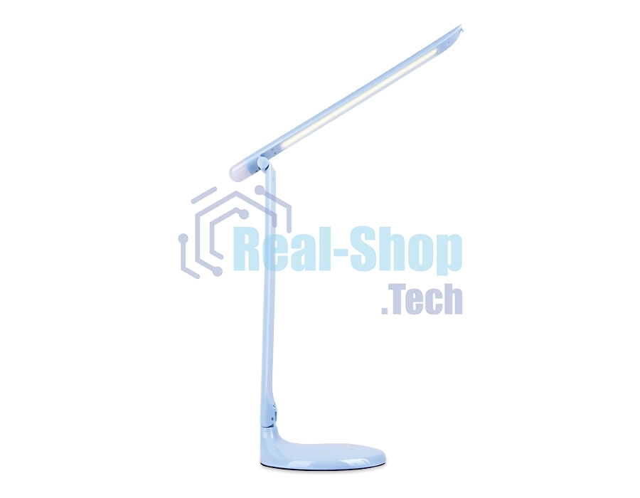 Настольная светодиодная лампа с ночником Ambrella light DE550 BL голубой LED 3000-6400K 8W