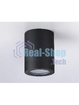 Светильник Ambrella light TN22799 BK черный IP44 GU10 max 12W D65*90