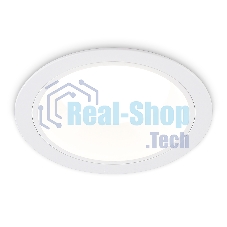 Светильник Ambrella light TN52335 SWH/GWH белый песок/белый глянец GX53 max 12W D115*25