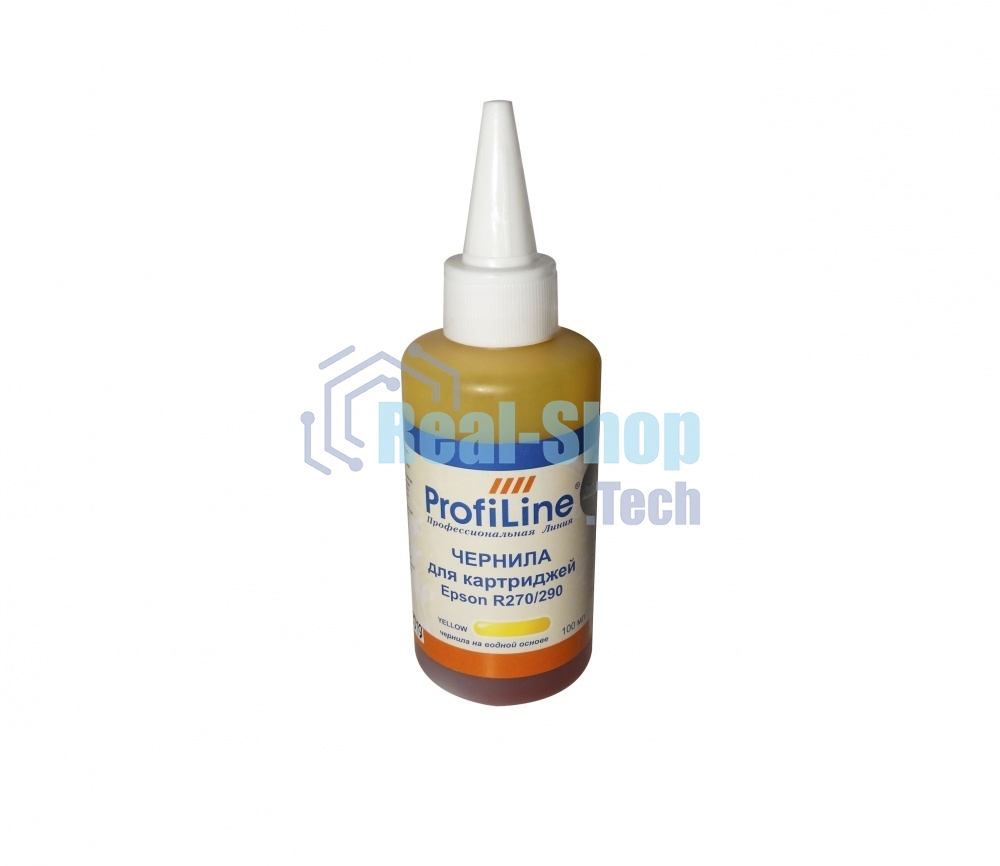 Чернила ProfiLine для принтеров Epson Stylus R270/R290/R390/T50/P50 Yellow 100 мл водн
