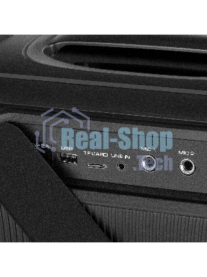 Портативная колонка SVEN PS-860 черный 100W 1.0 BT/3.5Jack 5400mAh