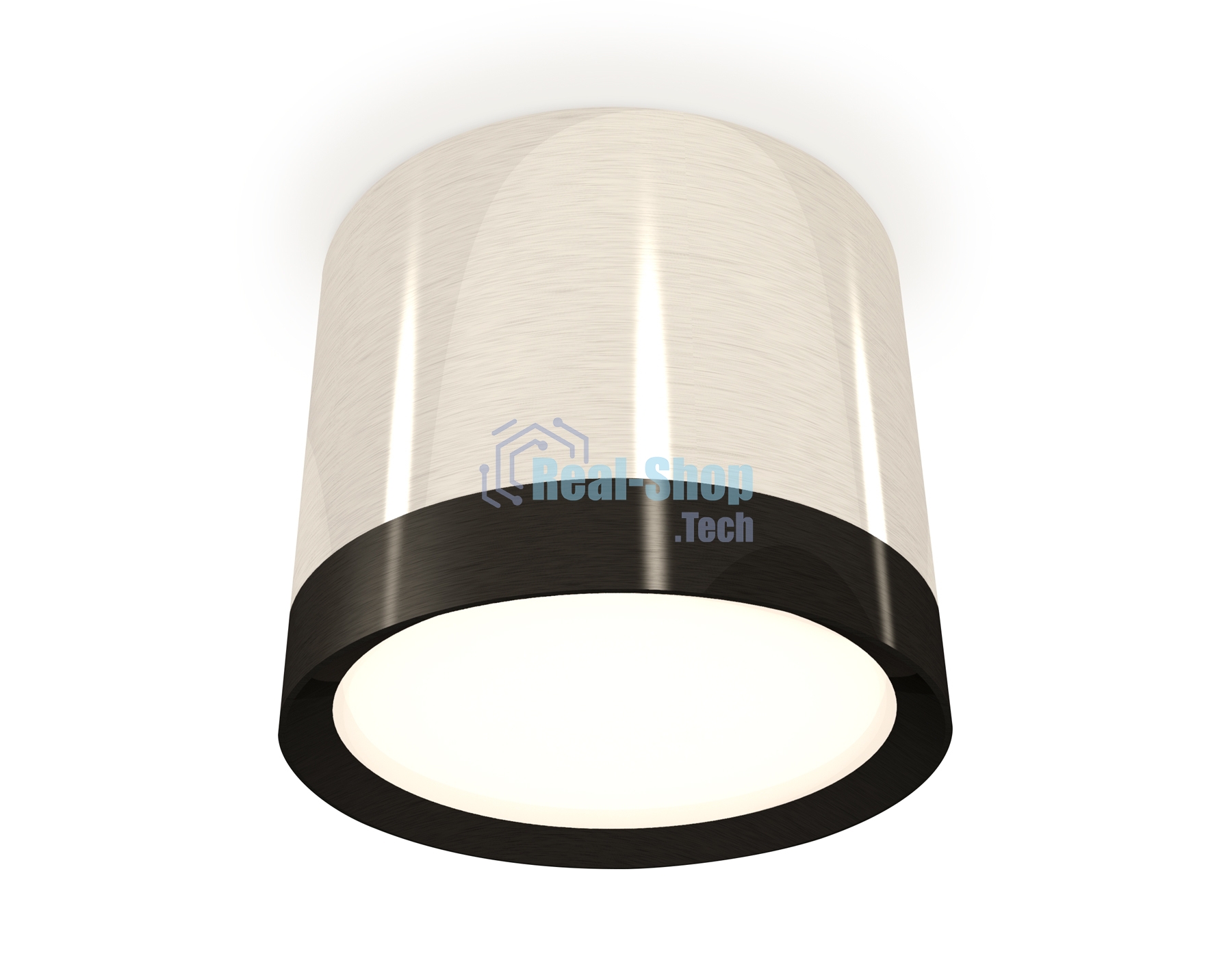 Светильник Ambrella Light XS8120001 PSL/PBK серебро полированное/черный полированный GX53 (C8120, N8113)