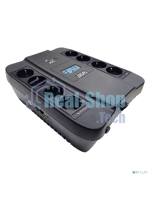 Источник бесперебойного питания Powercom Spider SPD-750U USB LCD 450Вт 750ВА черный