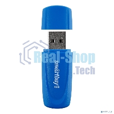Флешка USB Smartbuy Scout Blue (SB004Gb2SCB), 4Gb, USB 2.0, R/W 15/8, синий