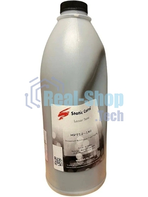 Тонер Static Control MPT12-1KG черный флакон 1000гр. для принтера НР P1010/1160/1320