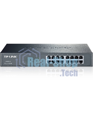 Коммутатор TP-Link SMB TL-SG1016D неуправляемый настольный/19U 16x10/100/1000BASE-T