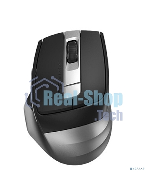 Мышь беспроводная A4Tech Fstyler FB35C серый/черный, 2000 dpi, радиоканал, Bluetooth, USB, кнопки - 6