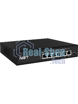 Passive PoE коммутатор Fast Ethernet на 6 портов. Порты: 4 х FE (10/100 Base-T, 52V 4,5(+) 7,8(–)) совместимы с PoE (IEEE 802.3af/at), 2 x FE (10/100 Base-T) Uplink. Совместим со стандартами PoE IEEE 802.3af/at. Мощность PoE на порт - до 30W. Поддержка режима CCTV: Увеличение расстояния передачи данных и питания до 250м. Встроенная грозозащита 3кВ. Питание: AC100-240V (80W) Встроенный БП. Размеры (ШхВхГ): 168x32x93мм. Рабочая температура: 0...+50 гр. С