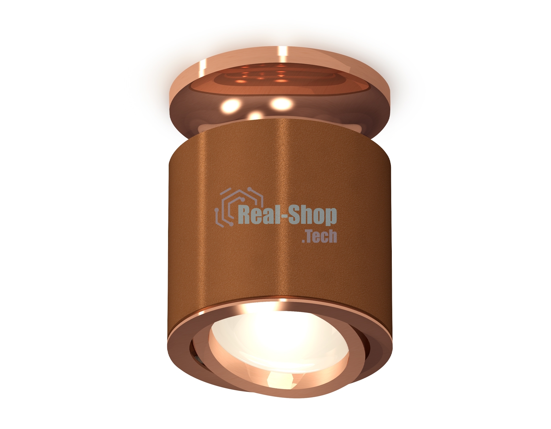 Светильник Ambrella Light XS7404140 SCF/PPG кофе песок/золото розовое полированное MR16 GU5.3 (N7930, C7404, N7005)