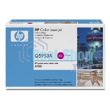 Картридж лазерный HP Q5953A пурпурный для Color LaserJet 4700 10000 стр.