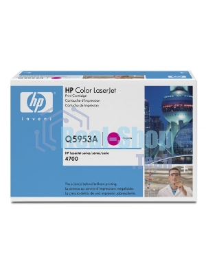 Картридж лазерный HP Q5953A пурпурный для Color LaserJet 4700 10000 стр.
