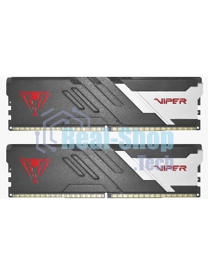 Оперативная память Patriot Viper Venom, DDR5, 64GB (2x32GB), 5600MHz, CL40, DIMM, с радиаторами, черный