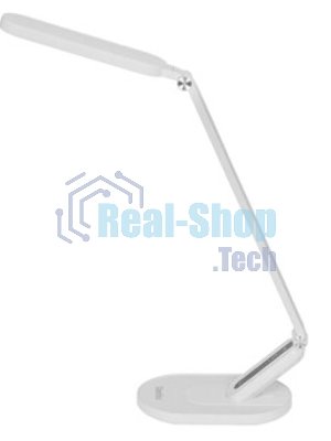 Настольный светильник Camelion KD-859 C01 белый LED (Свет-к наст.10Вт,230В,750лм,сенс.рег.ярк и цвет.темп,USB-5В,1А)