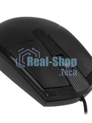 Мышь проводная Perfeo PROFIL черный, 1600 dpi, USB, кнопки - 4