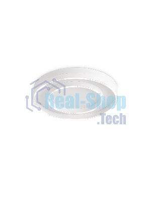 Потолочный светодиодный светильник Ambrella light FL5821 WH белый 55W 3000K/4200K/6400K D600*75 (без ПДУ)