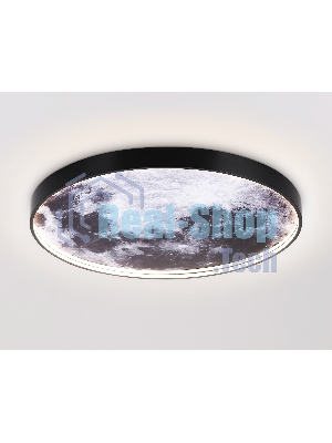 Настенно-потолочный светодиодный светильник Ambrella light FW11113 BK черный 31W LED 3000-6400K D500*38