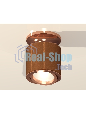 Светильник Ambrella Light XS7404140 SCF/PPG кофе песок/золото розовое полированное MR16 GU5.3 (N7930, C7404, N7005)