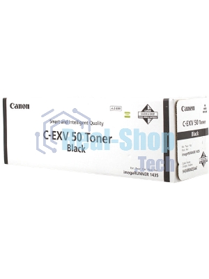 Картридж лазерный Canon C-EXV 50 Toner Black (9436B002), черный, 17600 стр при 6% (689g*1), для IR1435/1435i/1435iF