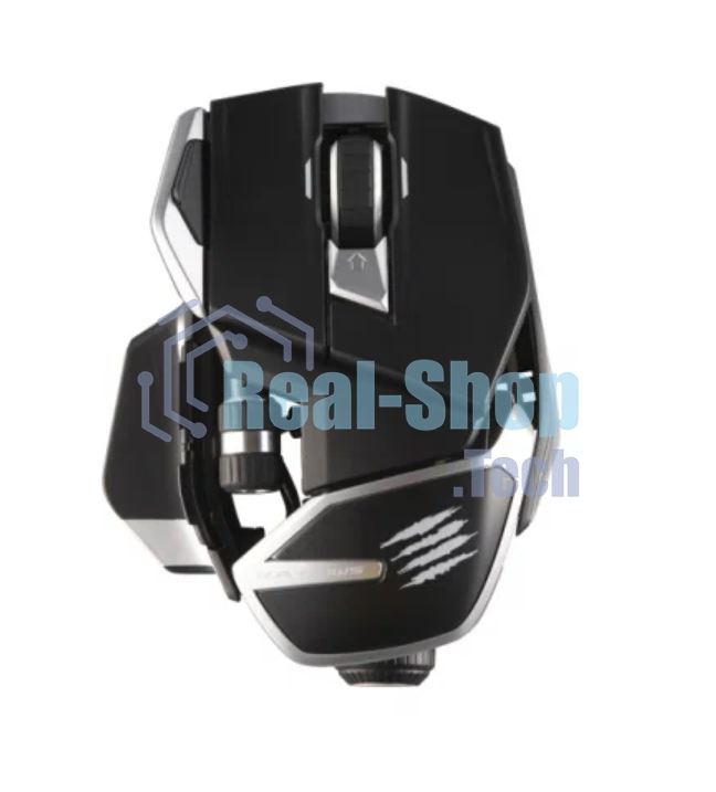 Мышь беспроводная/проводная Mad Catz R.A.T. DWS черный, 16000 dpi, радиоканал, Bluetooth, USB, кнопки - 14