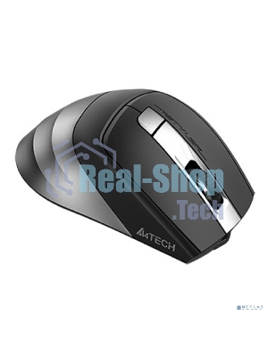 Мышь беспроводная A4Tech Fstyler FB35C серый/черный, 2000 dpi, радиоканал, Bluetooth, USB, кнопки - 6