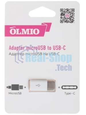 Адаптер microUSB to USB-C OLMIO