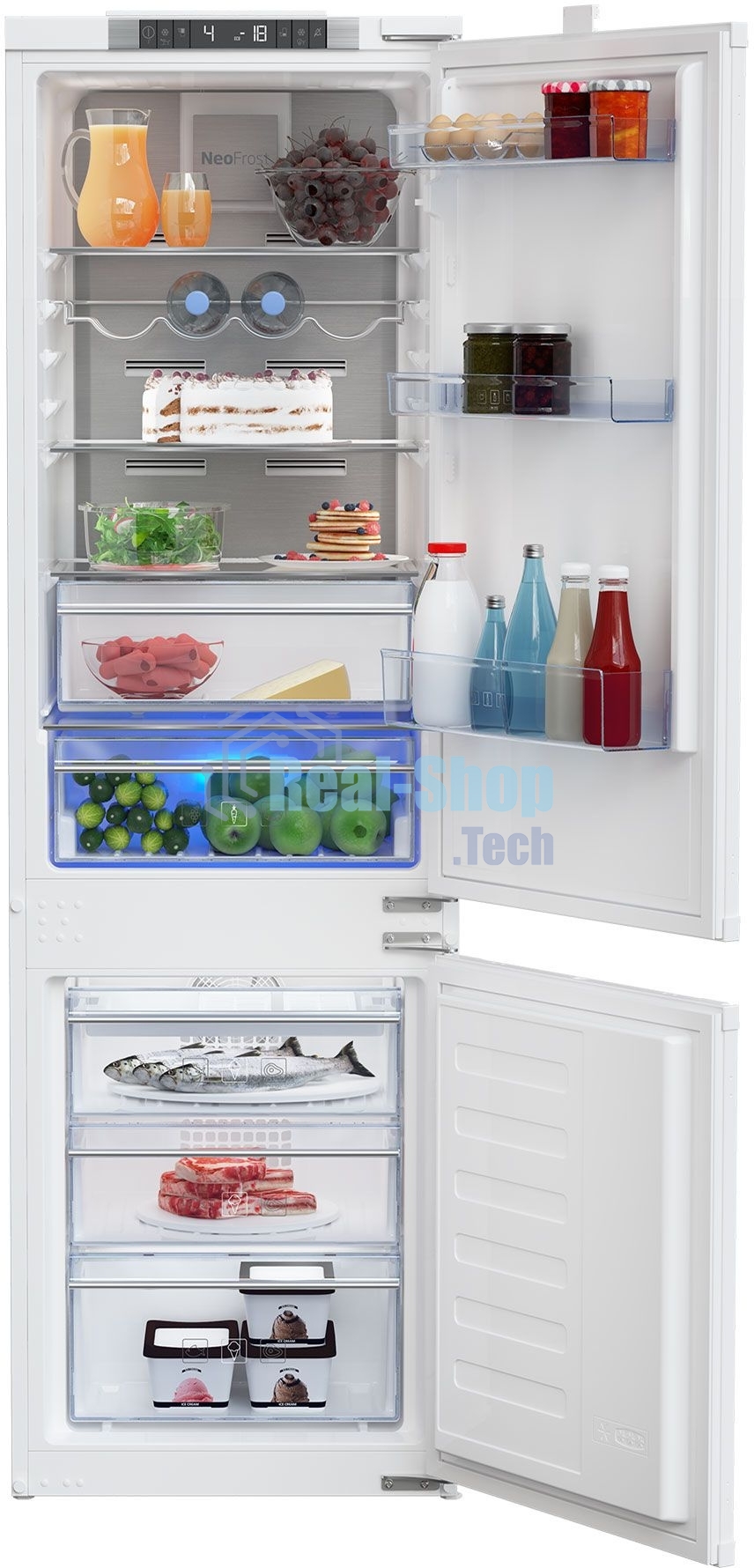 Встраиваемый холодильник Beko BCNA275E2S