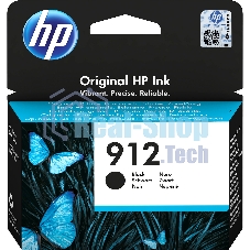 Картридж струйный HP 912 3YL80AE черный (300 стр.) для HP DJ IA OfficeJet 801x/802x
