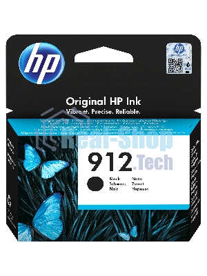 Картридж струйный HP 912 3YL80AE черный (300 стр.) для HP DJ IA OfficeJet 801x/802x