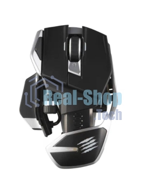 Мышь беспроводная/проводная Mad Catz R.A.T. DWS черный, 16000 dpi, радиоканал, Bluetooth, USB, кнопки - 14