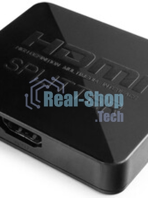 Разветвитель HDMI Cablexpert DSP-2PH4-03, HD19F/2x19F, 1 компьютер => 2 монитора, Full-HD, 3D, 1.4v