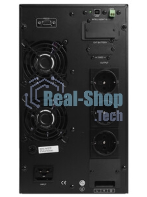 Источник бесперебойного питания Powerman Online 3000 / 3000 ВА / 2400 Вт / 3 x CEE 7 (евророзетка)