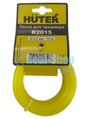 Леска для садовых триммеров Huter R2015 d=2мм L=15м для Huter GET-1200SL (71/1/9)