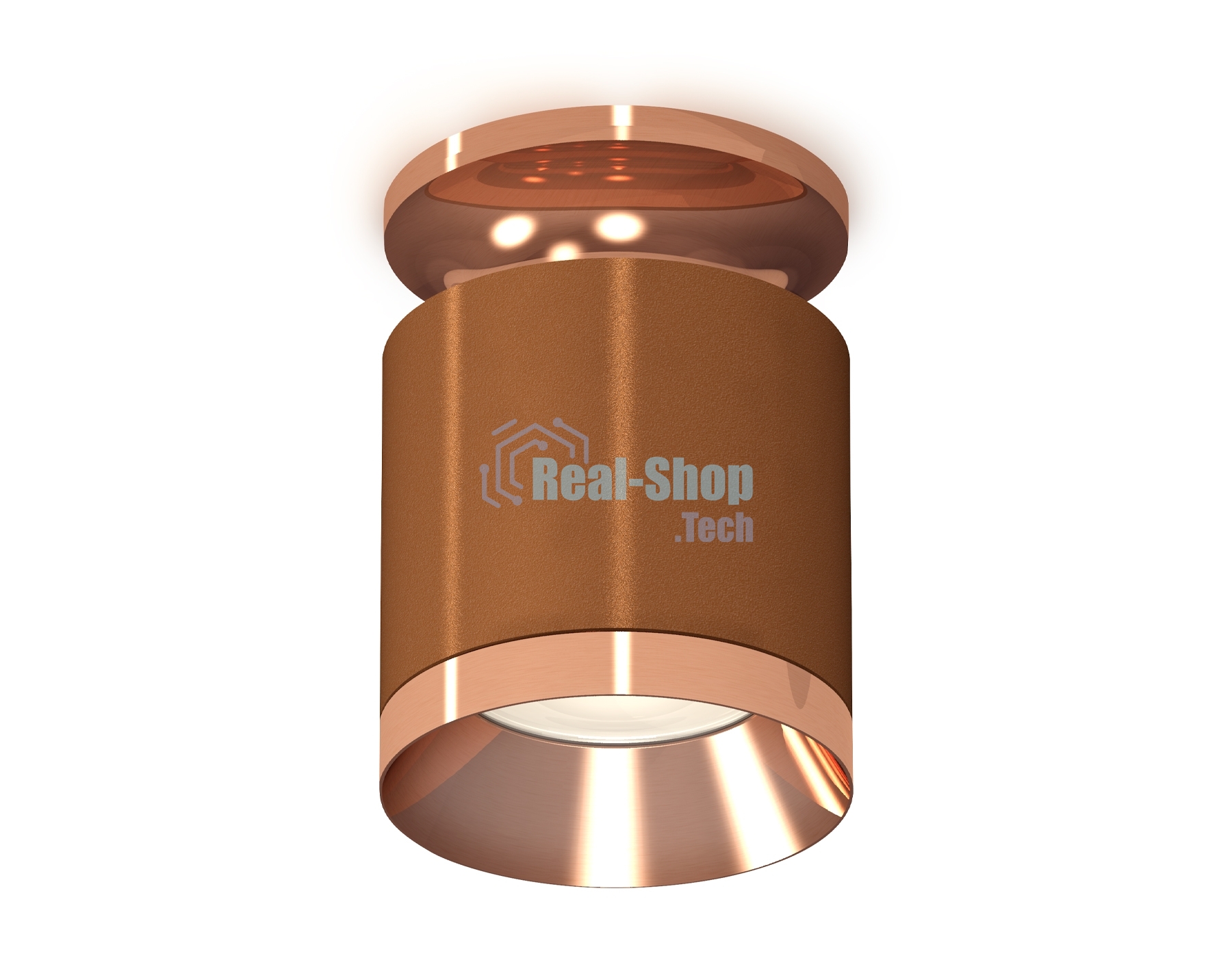 Светильник Ambrella Light XS7404141 SCF/PPG кофе песок/золото розовое полированное MR16 GU5.3 (N7930, C7404, N7035)