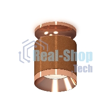 Светильник Ambrella Light XS7404141 SCF/PPG кофе песок/золото розовое полированное MR16 GU5.3 (N7930, C7404, N7035)