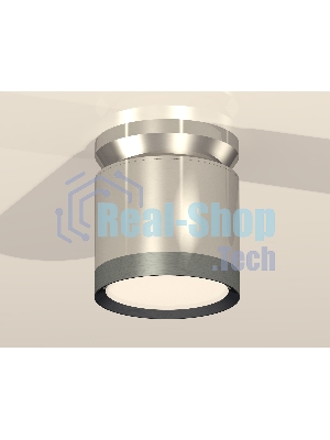 Светильник Ambrella Light XS8120010 PSL/PPH серебро полированное/графит полированный GX53 (N8904, C8120, N8133)