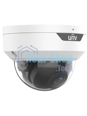 Видеокамера Uniview IP купольная антивандальная, 1/2.7
